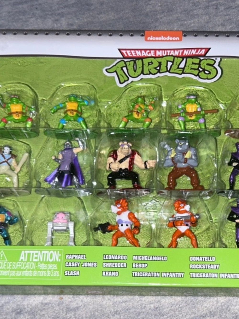 Jada Nano MetalFigs Ninja Turtles TMNT 18 Pack Diecast Metal Figure Series 1 NEW